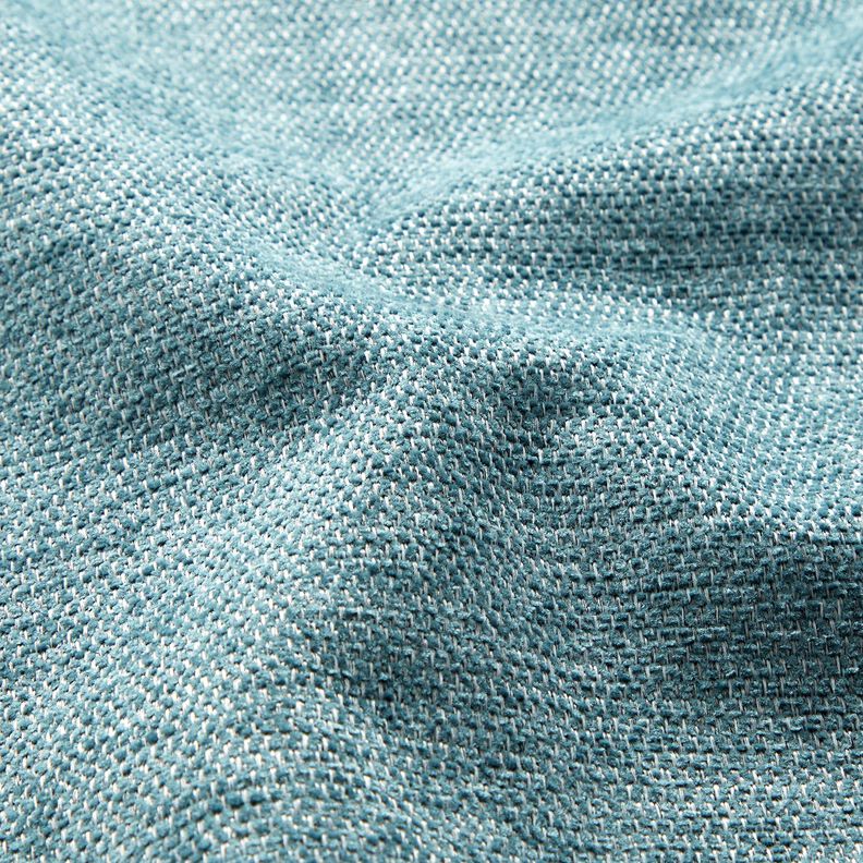 Upholstery Fabric Chenille Mottled – light petrol/silver grey,  image number 2