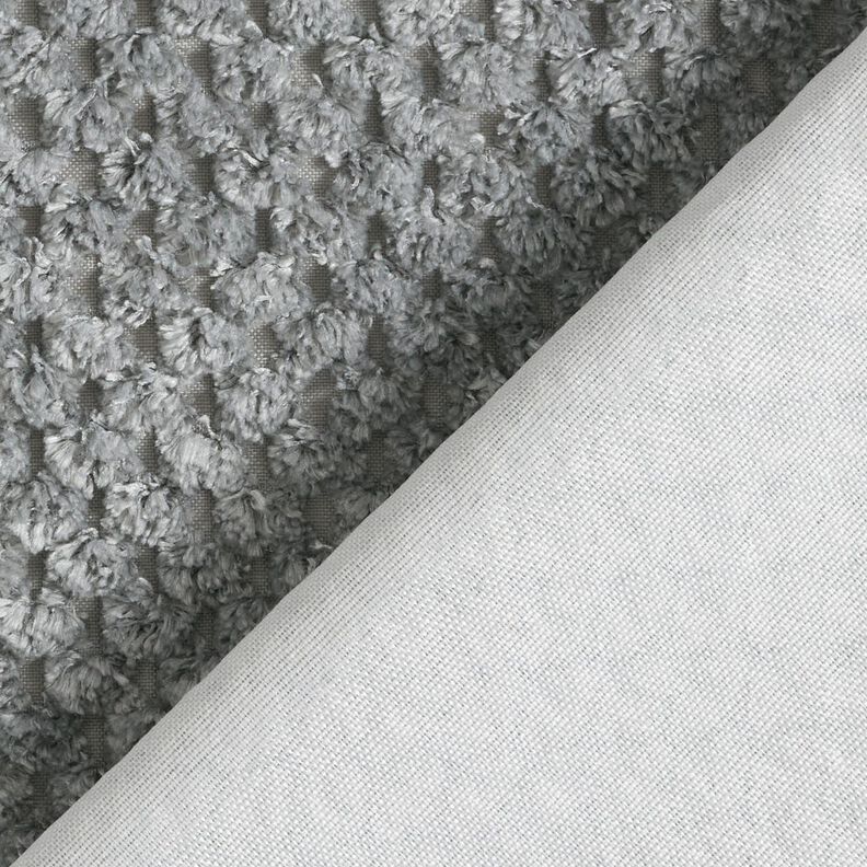 Upholstery Fabric soft structural pattern – grey,  image number 3