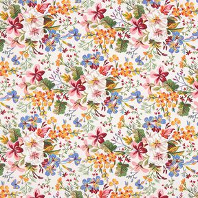 Decorative fabric Canvas Painted sea of flowers, 