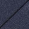 Glitter cuffs tubular fabric – navy blue/metallic silver,  thumbnail number 3