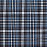 Flannel Tartan – black/blue,  thumbnail number 1