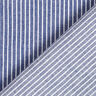 Blouse Fabric Cotton Blend Stripes – navy blue/white,  thumbnail number 4