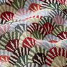 Decor Fabric Tapestry Fabric Small Fans – light beige/green,  thumbnail number 2