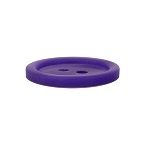 Basic 2-Hole Plastic Button - purple, 