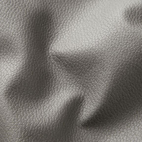 Upholstery Fabric Imitation Leather light embossing – grey, 